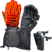Gerbing Mens 7V Atlas Ultra-Flex Battery Heated Gloves - Black - Front