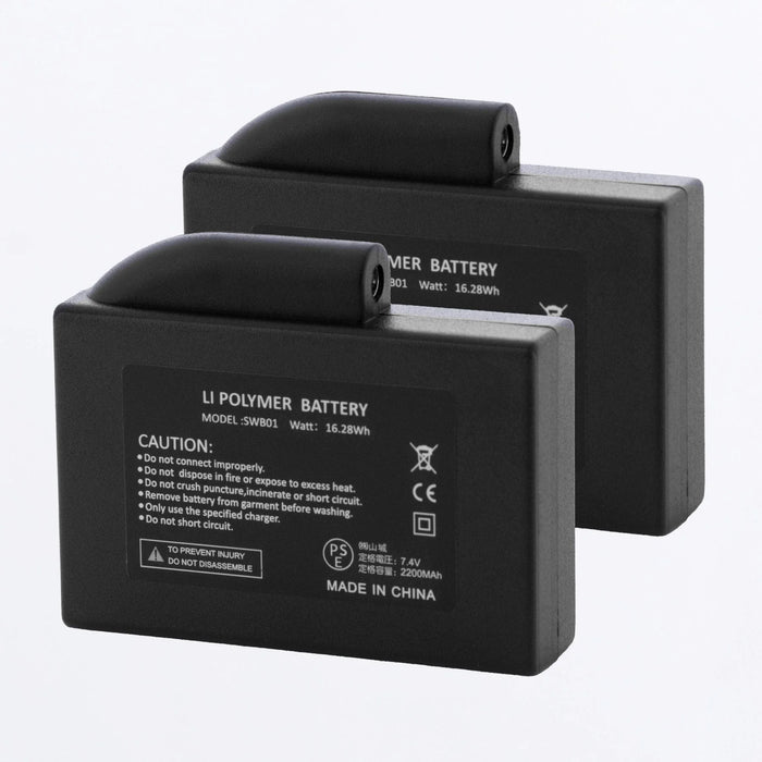 FXR Replacement Batteries - Black, view 2