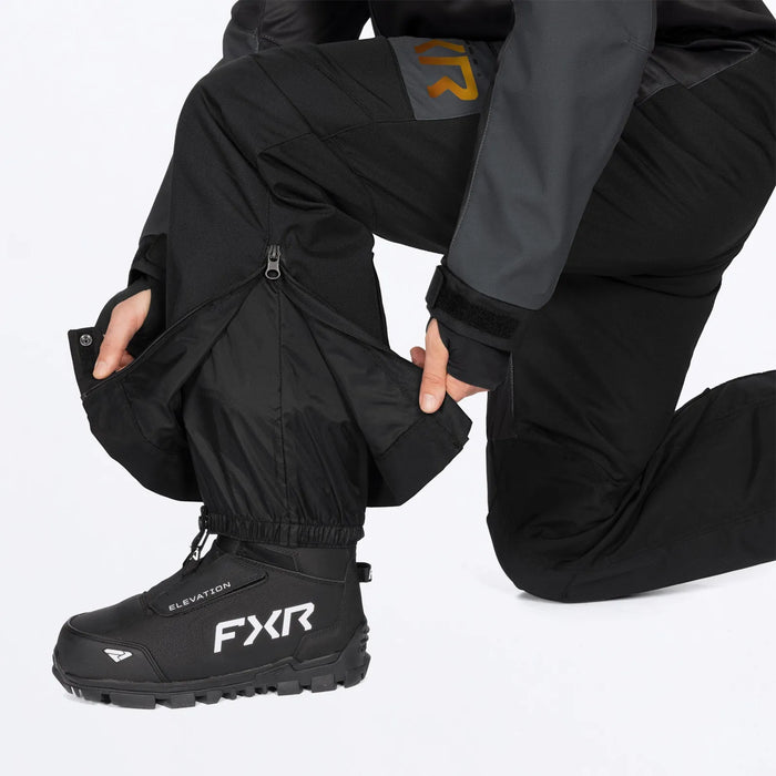 FXR Mens Revo Lite Monosuit - Black/Asphalt/Kash, view 7