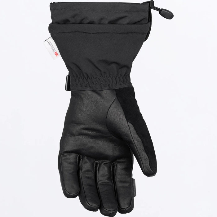 FXR Mens Helium Hybrid Gauntlet Glove - Black, view 2