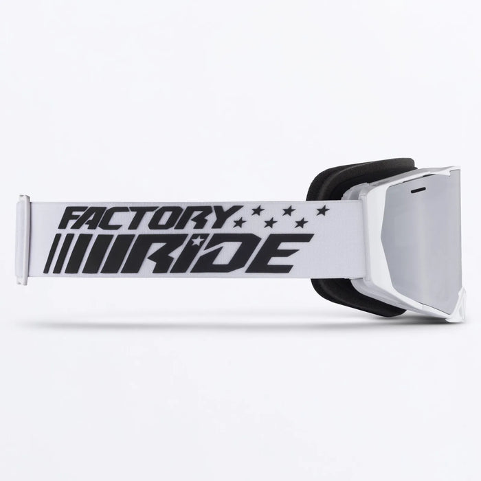 FXR FXR Factory Ride Goggle - White, view 4