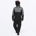 FXR Mens Evolution F.A.S.T. Insulated Monosuit - Black/Char, front view