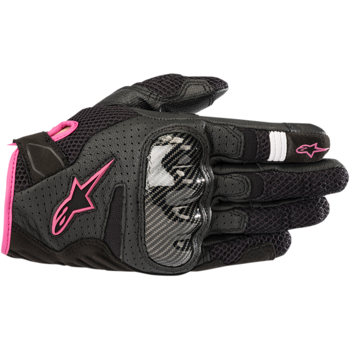 Alpinestars Womens Stella SMX-1 Air V2 Gloves - Black/Fuchsia