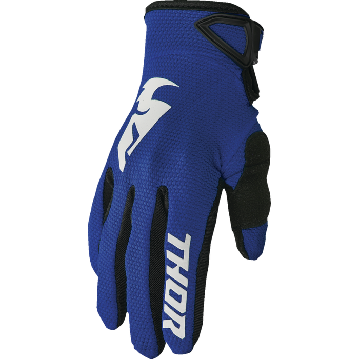 Thor Youth Sector Gloves - Black