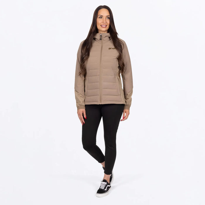 FXR Womens Phoenix Windproof Quilted Jacket - Canvas, view 4