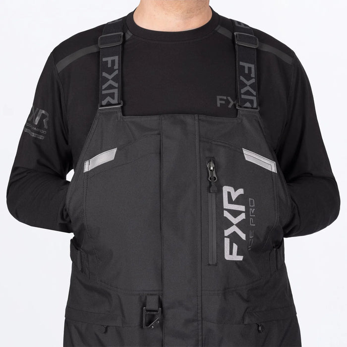 FXR Mens Excursion FX Bib Pant - Black, view 4
