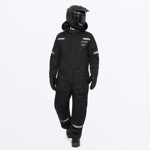 FXR Svalbard F.A.S.T. Insulated Monosuit - Black, view 2