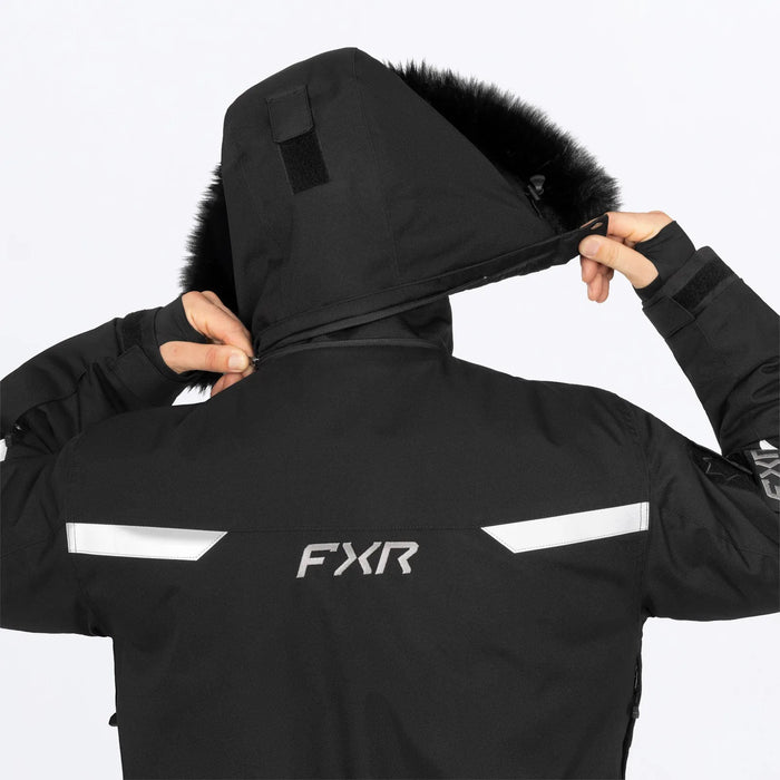 FXR Svalbard F.A.S.T. Insulated Monosuit - Black, view 8