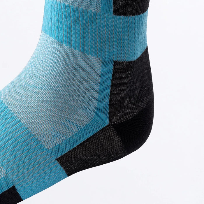 FXR Riding Sock AIR - Sky/Black, view 3