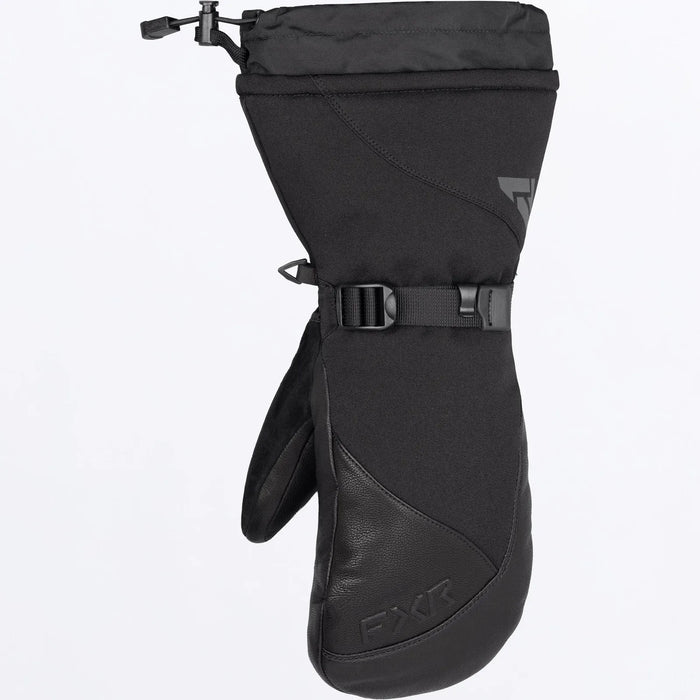 FXR Womens Hybrid Combat Mitt - Black Ops, front view