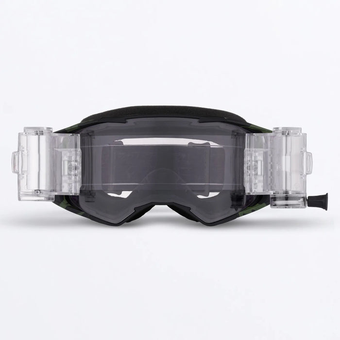 FXR Factory Ride Roll-Off Goggle - Army Camo/HiVis, view 5