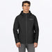 FXR Mens Hydrogen Softshell Jacket 2027 - Black/Grey, front view