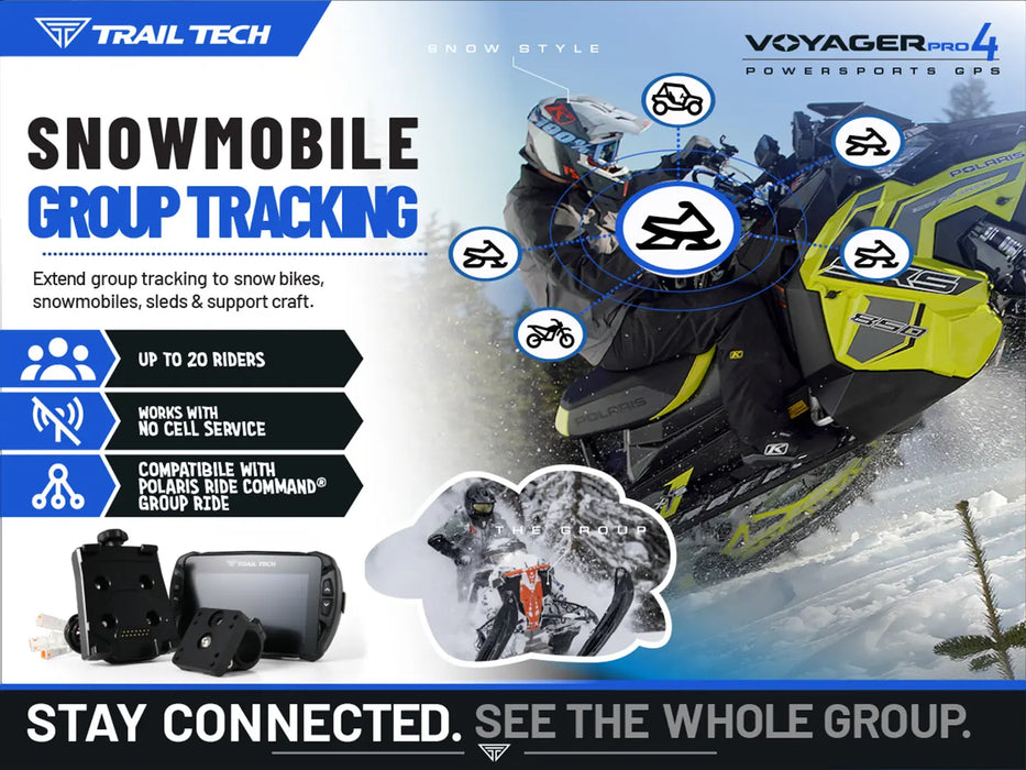 Trail Tech Voyager Pro4 GPS Snow Kit