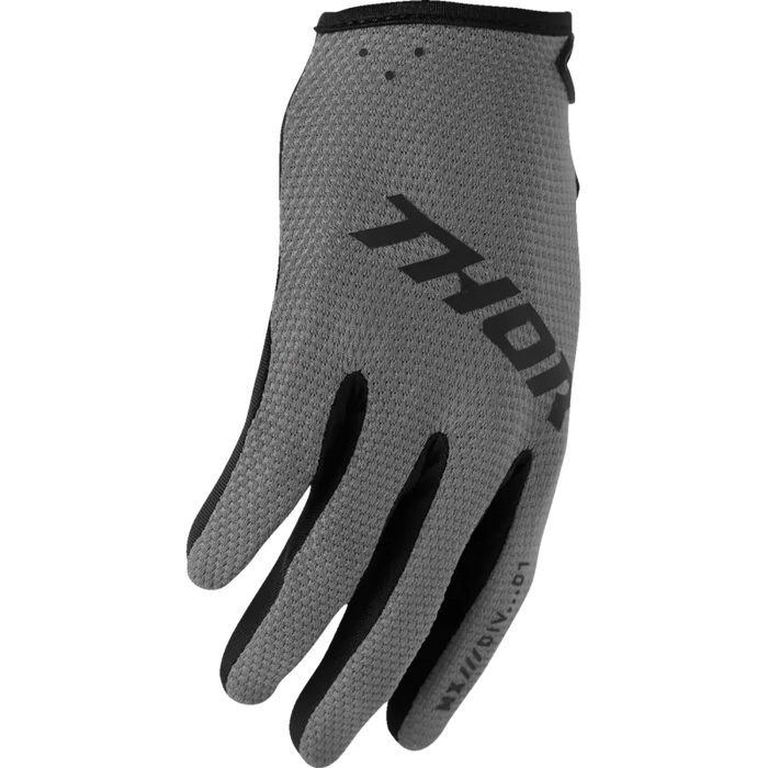 Thor Womens Ridemode Gloves - Gray - Front