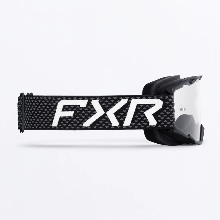 FXR Maverick Prime MX Goggle - Black/White, view 4