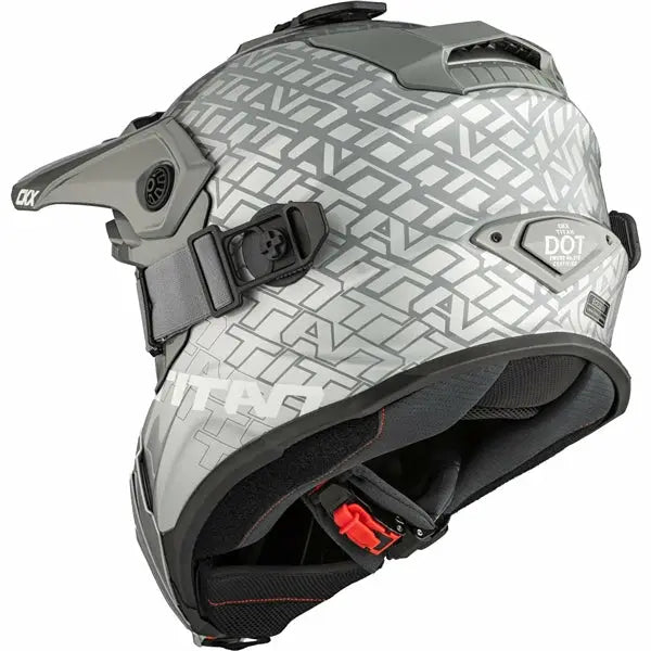 CKX Titan Original Roar Trail and Backcountry Helmet with 210° Goggles