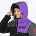 FXR Womens Revo F.A.S.T. Insulated Monosuit - Black/Amethyst/Charcoal, view 6