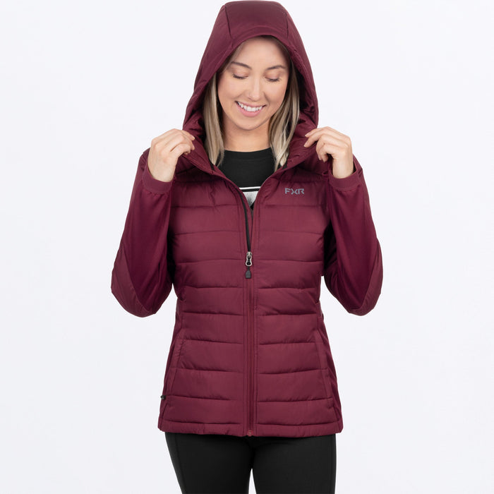 FXR Womens Phoenix Quilted Hoodie