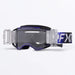 FXR FXR Factory Ride Roll-Off Goggle - Purple/Grey, front view