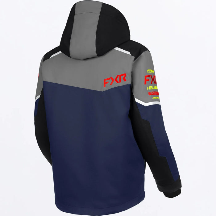 FXR Child Helium Jacket 2027 - Midnight/Ti/Red, view 2
