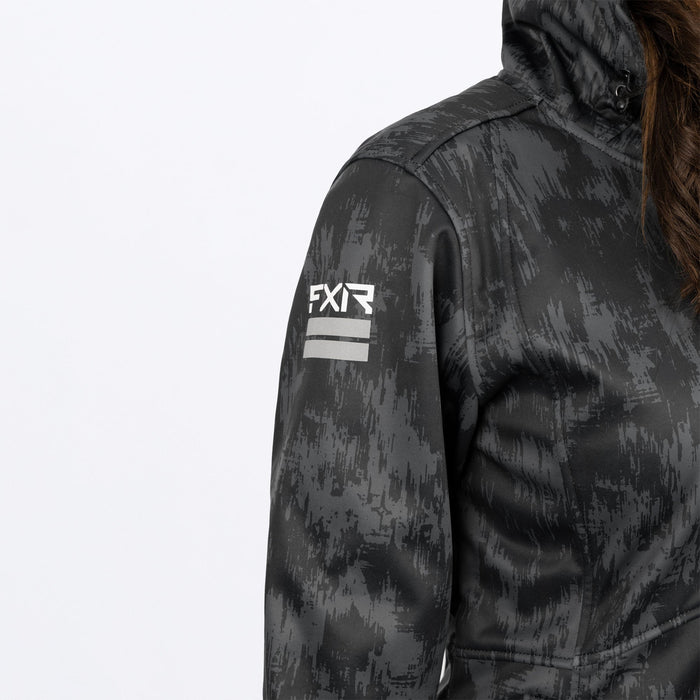 FXR Womens Ridge Softshell Hoodie