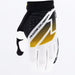 FXR Reflex Air MX Glove 2025 - White/Black/Gold, front view