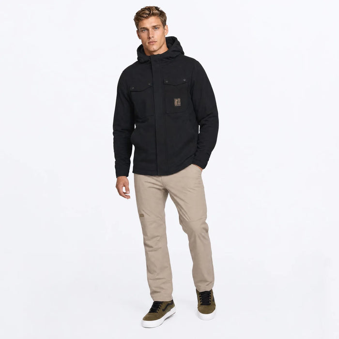 FXR Mens Roughneck Canvas Jacket - Black, view 3