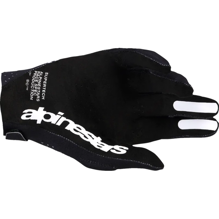 Alpinestars Mens Supertech Gloves - Black/White - Back