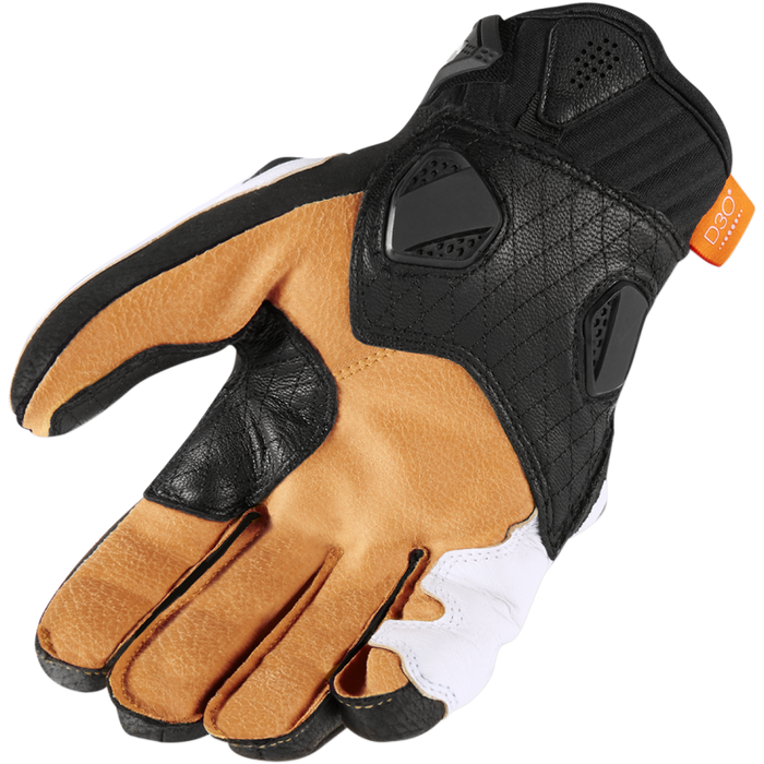 Icon Mens Hypersport Short Gloves - Black