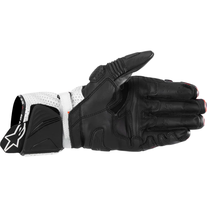 Alpinestars Mens GP Pro R4 Gloves - Black/Fluo Red/White - Back