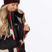 FXR Womens Cold Cross CX Lite Monosuit 2027 - Sand/Plum/Coral, view 6