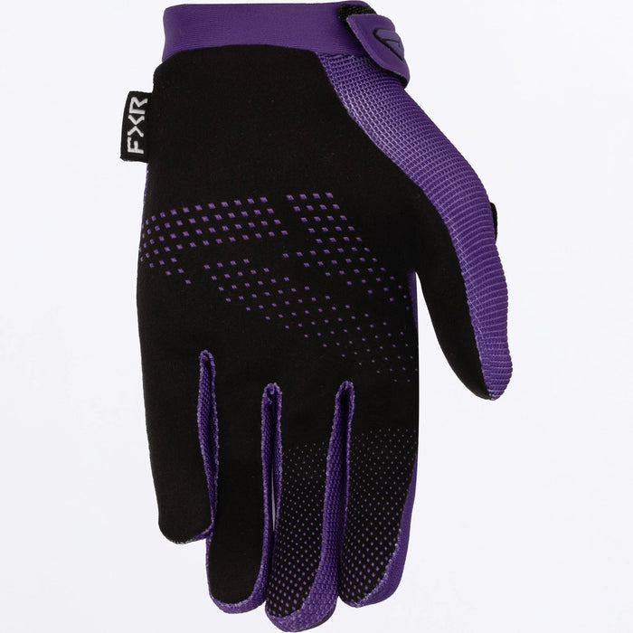 FXR Youth Reflex MX Glove 2026 - Purple/White, view 2