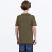 FXR Youth Mitered Premium T-Shirt - Army/Stone, view 2