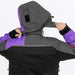 FXR Womens Revo F.A.S.T. Insulated Monosuit - Black/Amethyst/Charcoal, view 8