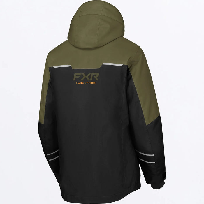 FXR Womens Excursion FX Jacket - Black/Moss, view 3