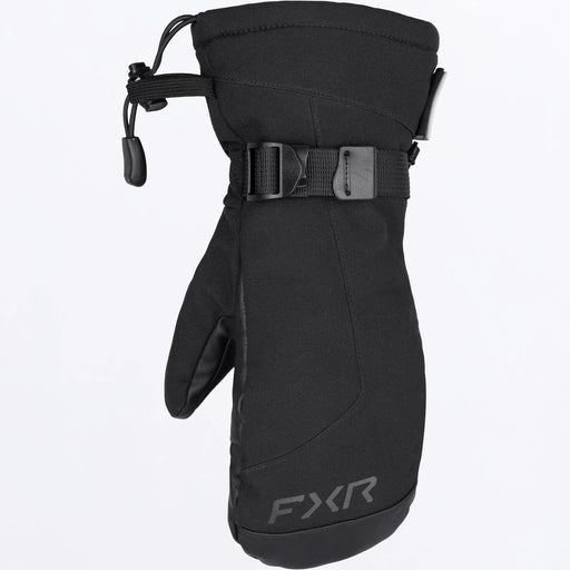 FXR Youth Hydrogen Mitt - Black, front view