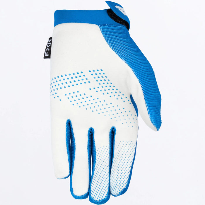 FXR Youth Reflex MX Glove 2026 - Blue/White, view 3