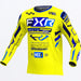 FXR Podium Gladiator MX Jersey 2025 - Yellow/Navy/Blue, front view