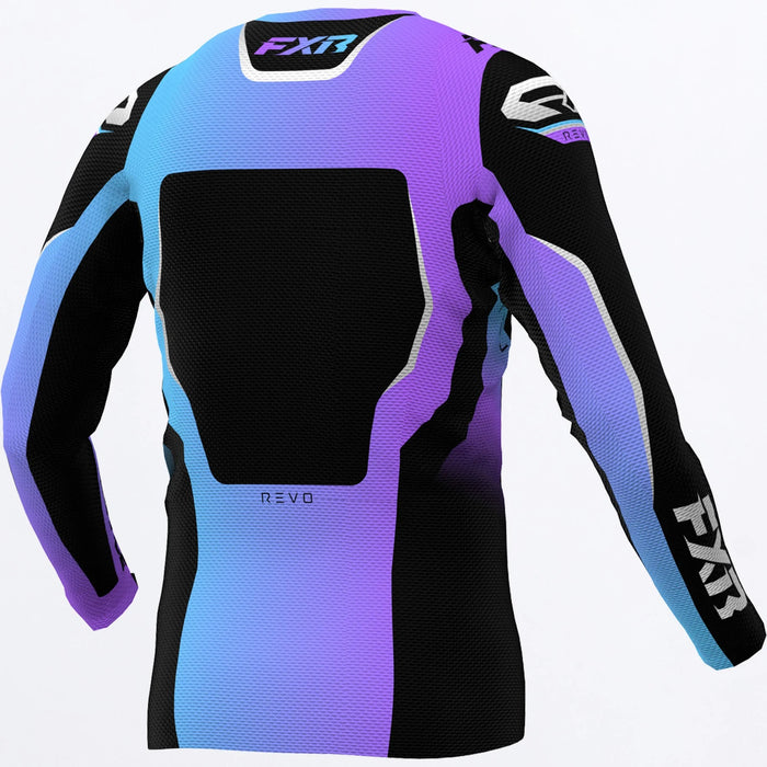 FXR Youth Revo MX Jersey 2025 - Aurora, view 2