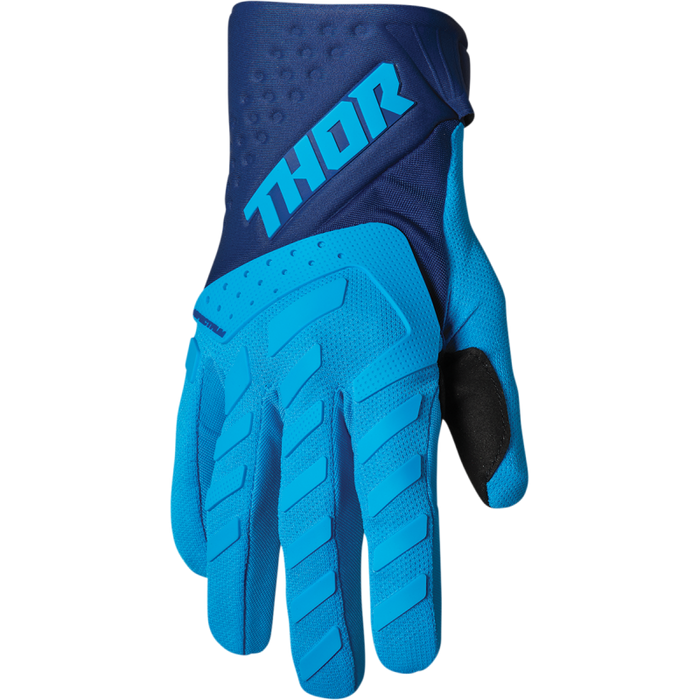 Thor Youth Spectrum Gloves - Black/Acid