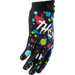 Thor Youth Launchmode Gloves - Splat Black - Front