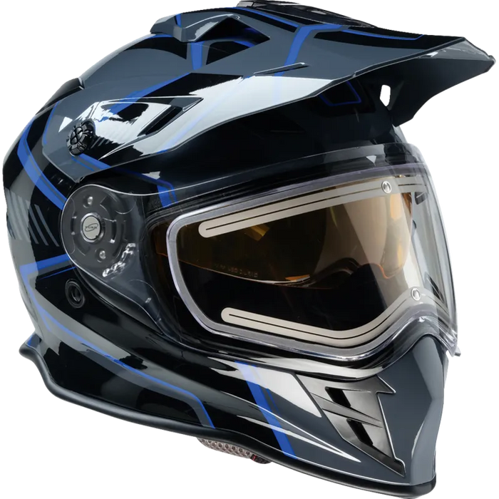 Z1R Range 2.0 Rotor Snow Helmet with Electric Dual Lens Face Shield