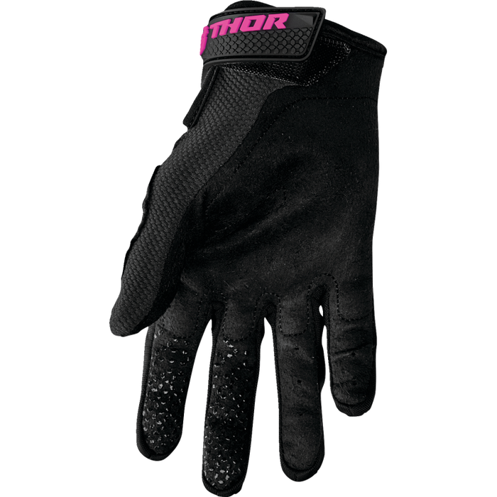 Thor Womens Sector Gloves - Black