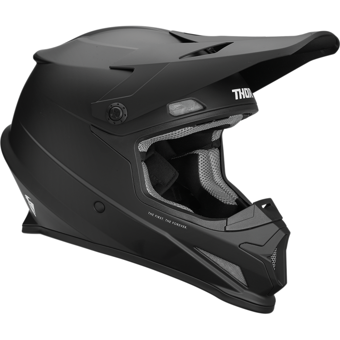 Thor Sector Solid Black Helmet