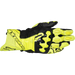 Alpinestars Mens GP Plus R V3 Leather Gloves - Fluo Yellow/Black - Front