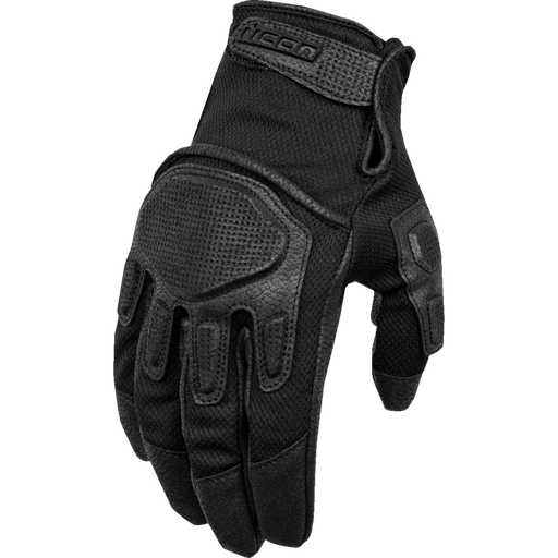 Icon Mens Punch-Up CE Gloves - Black