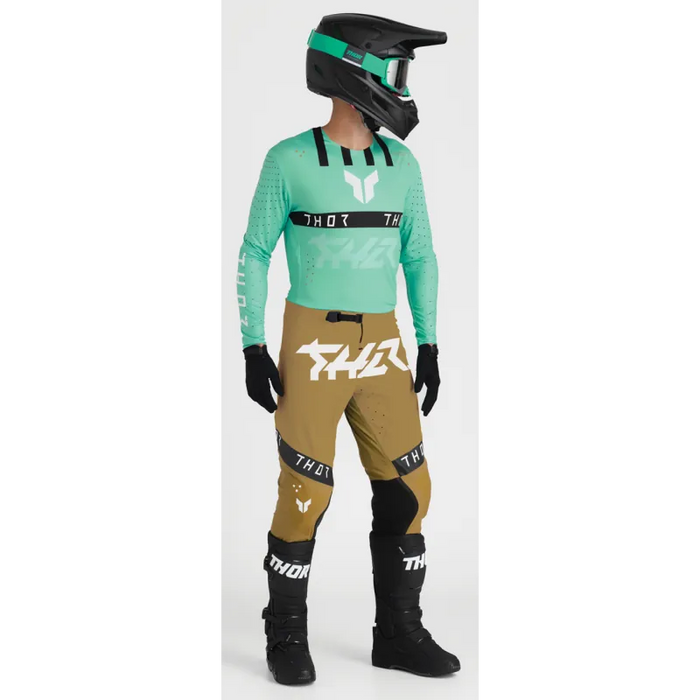Thor Mens Launchmode Gloves - Black - Application Shot