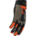 Thor Mens Launchmode Gloves - Orange/Black - Front