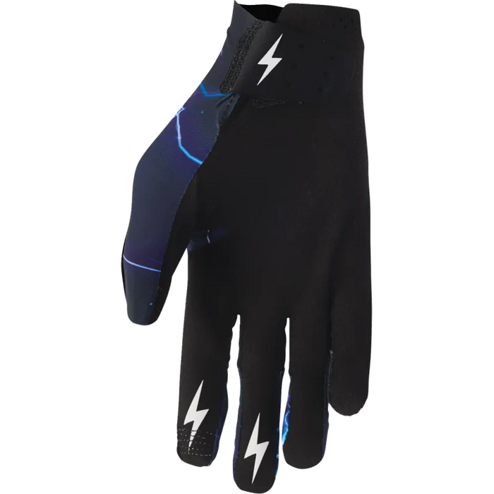Thor Mens Sportmode Gloves - Surge Black/Blue - Back