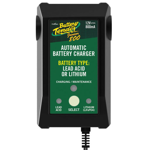 Battery Tender Junior 800ma Selectable Battery Charger And Maintainer